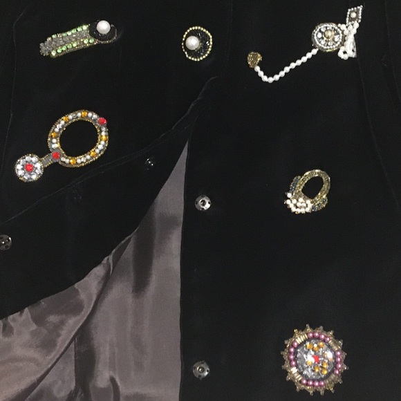 Vintage Nannell Button Up Sweater Size 8 - Picture 3 of 10